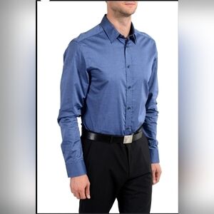 NWOT VERSACE COLLECTION 'Trend' Long Sleeve Shirt size 41  150/92A